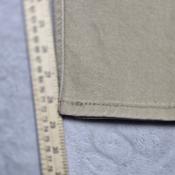 Levis 512 Slim Taper Jeans Mens 30x29 Khaki Stretch Denim Casual Pants Tan - Picture 7 of 8